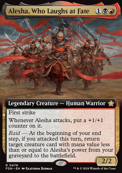 Alesha, Who Laughs at Fate